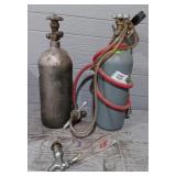 (2) CO2 Bottles w/ Beer Tap