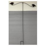56' Wrought Iron 2-Bird Balancing Yard Art
