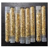 (8) Vials of Gold Foil Leaf Flakes #2
