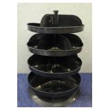 4-Tier Metal Display Shelf