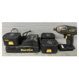 Durofix Socket Drill w/(3) Batteries & Charger