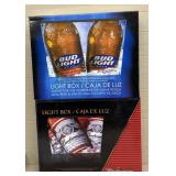 Budweiser & Bud Light, Light Box Signs