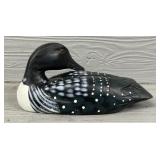 Hand Carved and Painted Wooden Duck