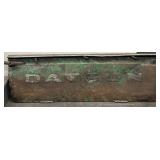 Vintage DATSUN Metal Tail Gate