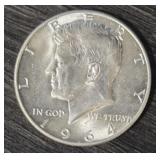 Silver 1964 Kennedy Half Dollar #2