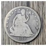 1877-S Seated Liberty Half Dollar