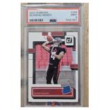 Desmond Ridder PSA 9 Rookie Card