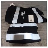 (3) Reflective Black Work Shirts