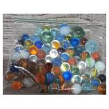 Variety of Vintage Marbles
