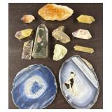 Collection of Crystals and Stones