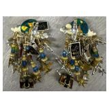 Lunch at the Ritz Passport Clip On Earrings