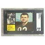 1962 Topps Mike Ditka Graded 2 Rookie Card