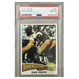 1975 Topps Dan Fouts Graded 8 Card
