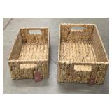 (2) Zen Storage Baskets