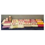 Assortment of Various Crochet Yarn