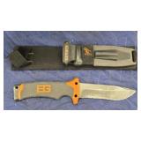 Bear Brylls Gerber Knife w/ Sheath