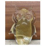 Murat Style Owl w/ Gold Tone Inside