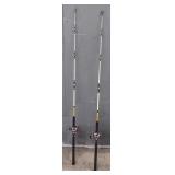 (2) Penn Peer Sticks Rods & Penn Reels