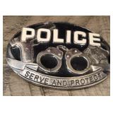 Police Belt Buckle