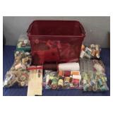 Assortment of Sewing Yarn & Accessories