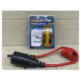 Trailer 7-4 Pin Converter & LED Light