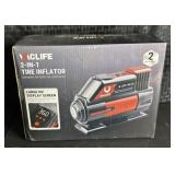VacLife 2-in-1 Tire Inflator & Air Compressor