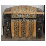 Antique Victorian Era Steamer Trunk