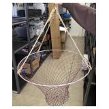 Large Vintage Fishing Drop Net