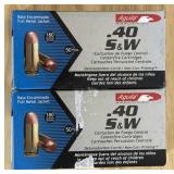 (100) Rds Aguila .40 S&W. Ammo