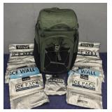 Titan Backpack Cooler w/ (7) Titan Ice Packs