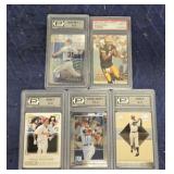 (5) Graded Sports Cards