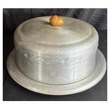 Vintage West Bend Aluminum Cake Carrier