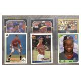 (6) Superstar Rookie Cards - Bonds, Maddox, Etc.