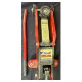 (2) Ton Red Floor Jack w/ Handle