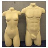 Male & Female Mannequin Bodies