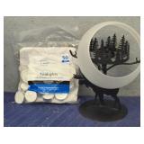 Decorative Moose Metal Cutout Candle Light