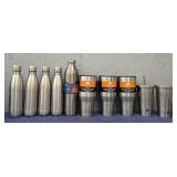 Assortment of Metal Insulated Tumblers & Bottles