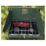 Vintage Coleman Two-Burner Liquid Fuel C  Stove