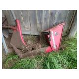 Massey sub soiler w/cable bury attachment