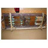 large leaded glass window >>