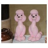 1950s chalk carnival poodles