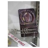 burwood or like Jackie Robinson tie rack