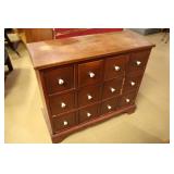 multi drawer cabinet - pine