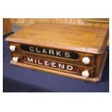2 drawer Clarks spool cabinet