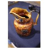 majolica pitcher >