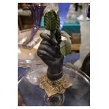 metal hand candle stick