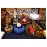 Thoreans music box and assorted