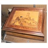 inlaid wood artwork>>