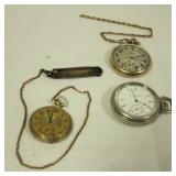 pocket watch group, close ups>
