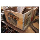 Hires wooden crate